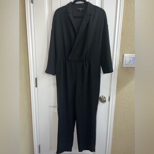 J. Crew crepe lapel Jumpsuit